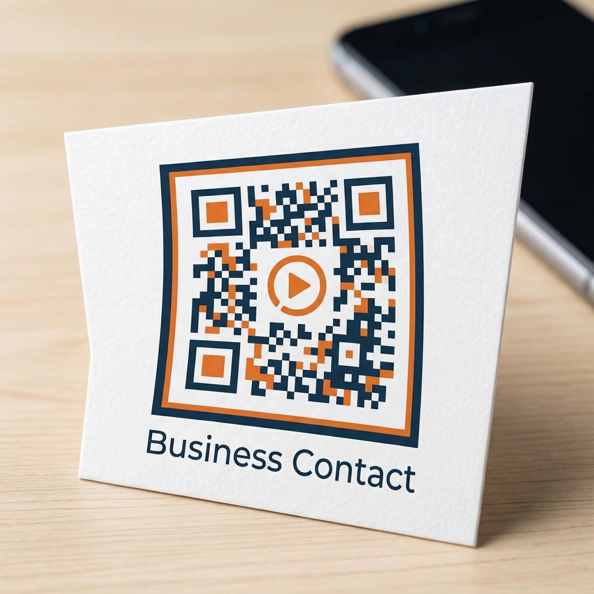 蜜色视频商务二维码